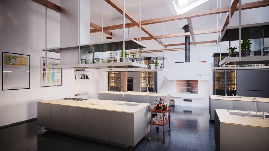 Mutfak Sanatları Akademisi Tasarımı | İngiltere — architectural visualization 3 by Arakot Studio
