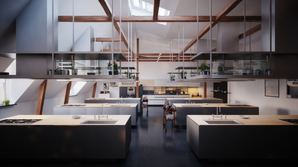 Mutfak Sanatları Akademisi Tasarımı | İngiltere — architectural visualization 1 by Arakot Studio