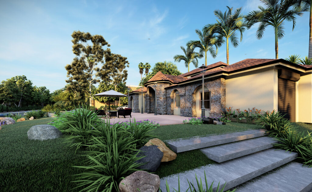 Villa Tasarımı ve İç Mekanı  |  Amerika — architectural visualization 2 by Arakot Studio