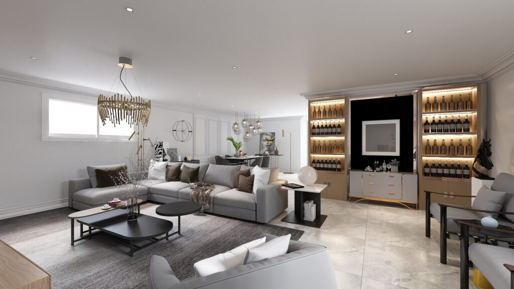 Daire Yenileme  |  Amerika — architectural visualization 1 by Arakot Studio