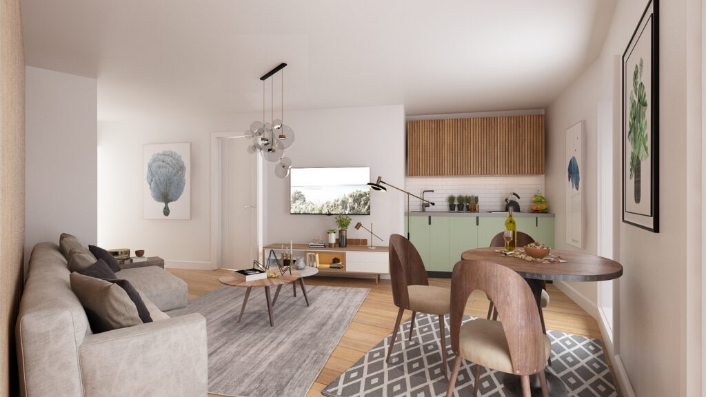 Yeni Daire Tasarımı 2  |  Portekiz — architectural visualization 1 by Arakot Studio