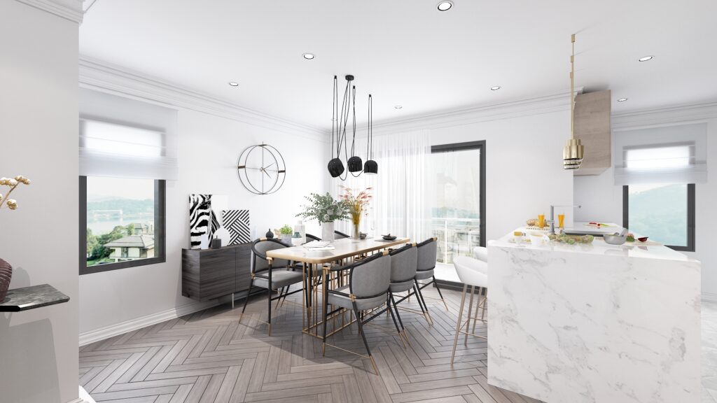 Yeni Daire İç Mekan Tasarımı  |  Kanada — architectural visualization 3 by Arakot Studio