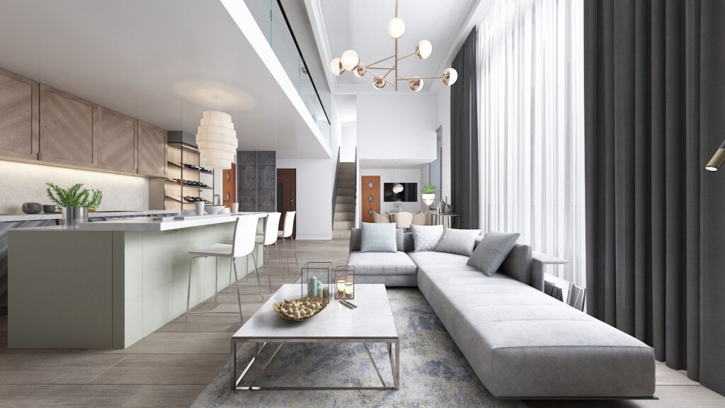 Loft Daire İç Mekan  |  Portekiz — architectural visualization 4 by Arakot Studio
