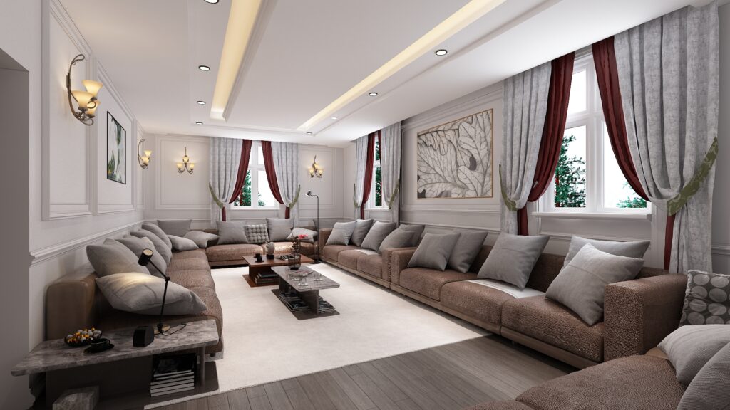 Villa İç Mekan Tasarımı  |  Suudi Arabistan — architectural visualization 2 by Arakot Studio