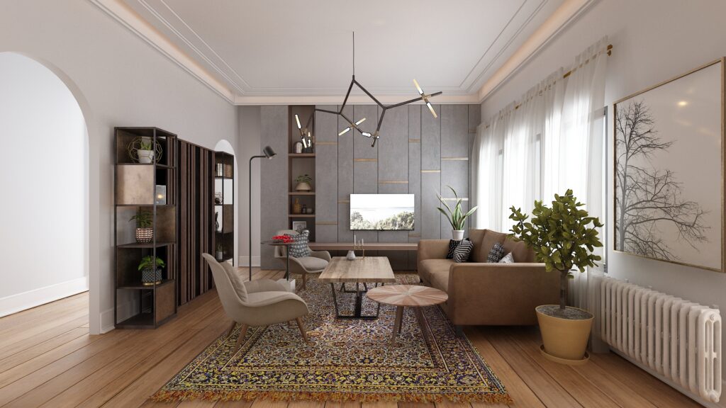 Villa Tasarımı ve İç Mekanı  |  Amerika — architectural visualization 1 by Arakot Studio