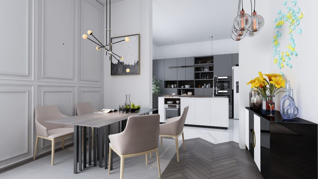 Villa İç Mekan ve Kat Planları  |  Tunus — architectural visualization 9 by Arakot Studio