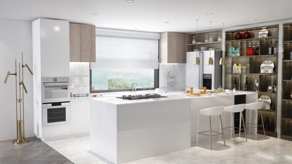 Mutfak Tasarımı  |  İngiltere — architectural visualization 1 by Arakot Studio
