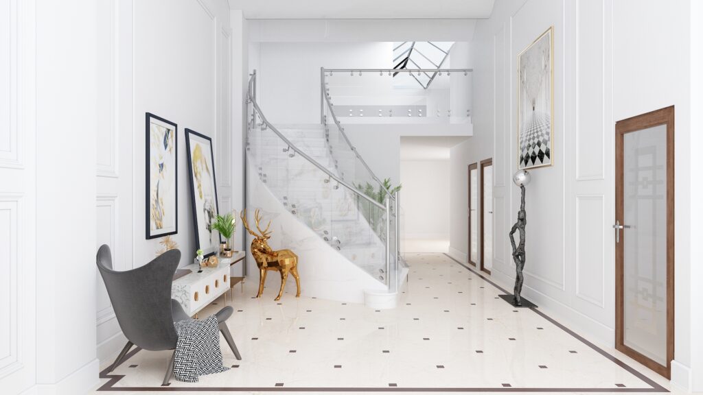 Villa İç Mekan  |  Amerika — architectural visualization 3 by Arakot Studio