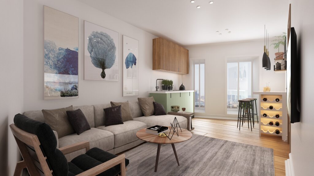 Yeni Daire Tasarımı  |  Portekiz — architectural visualization 5 by Arakot Studio