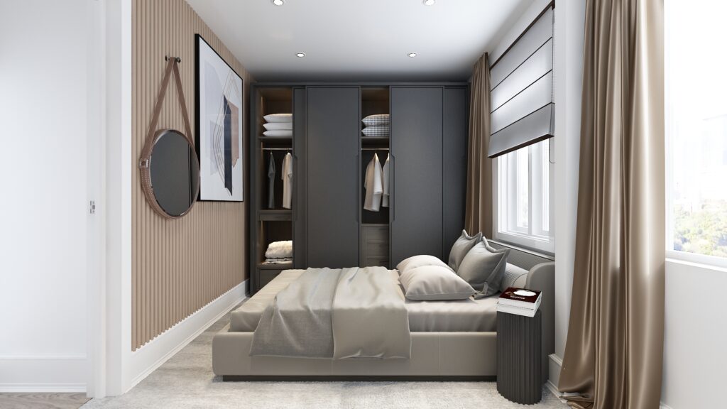 Apartman Dairesi Renovasyon |  Singapur — architectural visualization 5 by Arakot Studio