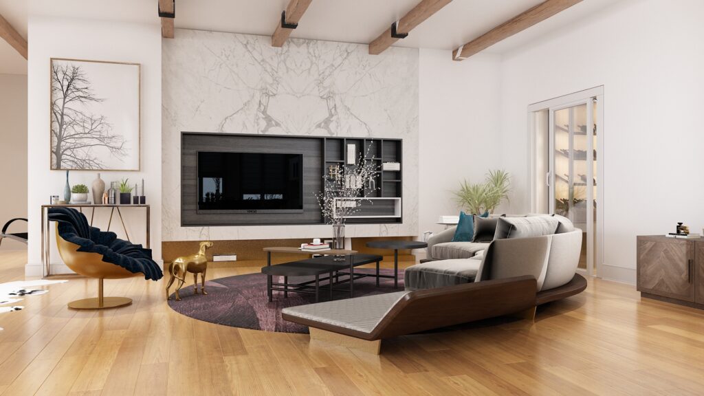 Villa İç Mekan 3. Kat |  Amerika — architectural visualization 3 by Arakot Studio
