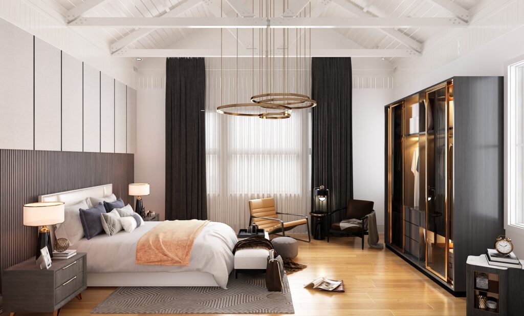 Villa İç Mekan 2. Kat |  Amerika — architectural visualization 7 by Arakot Studio