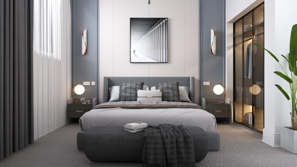 Villa İç Mekan 2. Kat |  Kanada — architectural visualization 1 by Arakot Studio