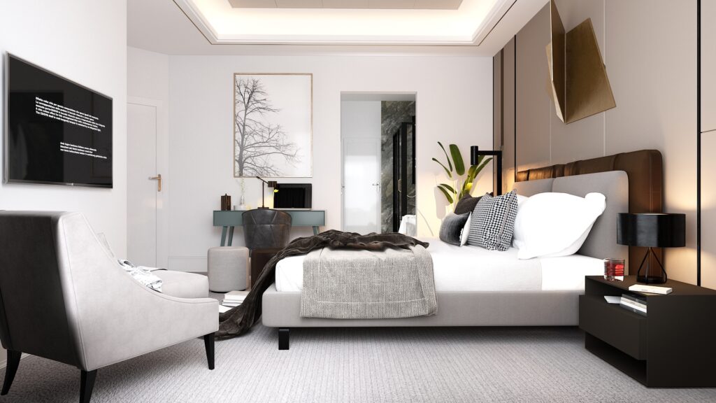 Villa İç Mekan 2. Kat |  Kanada — architectural visualization 3 by Arakot Studio