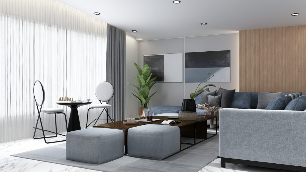 Livingroom Design |  England — architectural visualization 3 by Arakot Studio