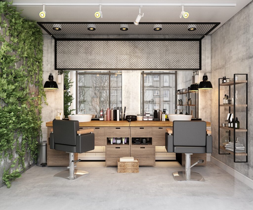 Kuaför Salonu Tasarımı |  Dubai — architectural visualization 1 by Arakot Studio