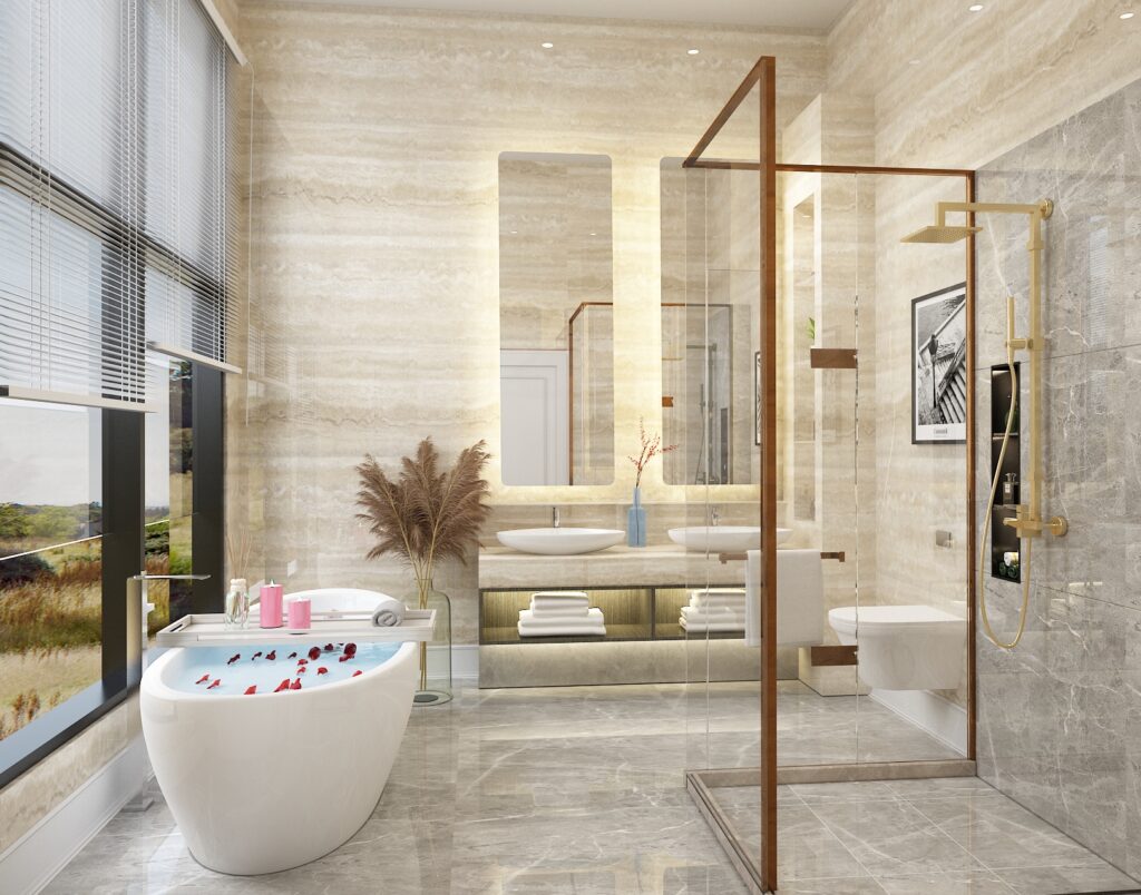 Villa Design 2 (Bedrooms, Bathroom) |  Malaysia — architectural visualization 1 by Arakot Studio