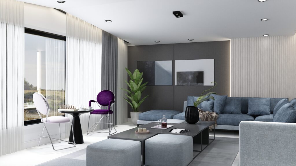 Livingroom Design |  England — architectural visualization 4 by Arakot Studio