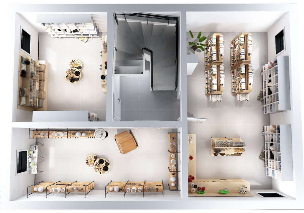Villa Renovation Floor Plan |  Germany — architectural visualization 3 by Arakot Studio