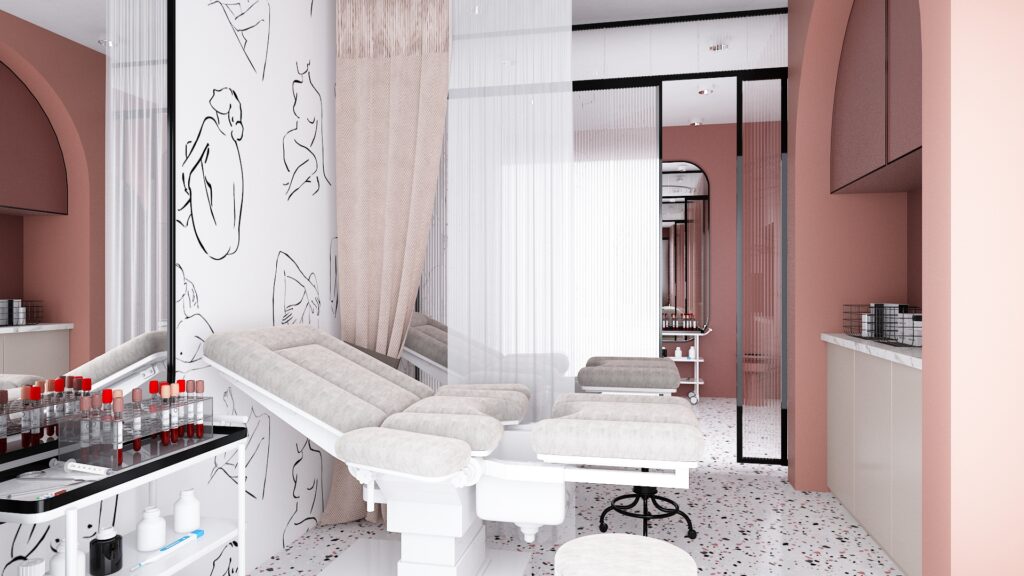 Beauty Saloon |  Italy — architectural visualization 4 by Arakot Studio