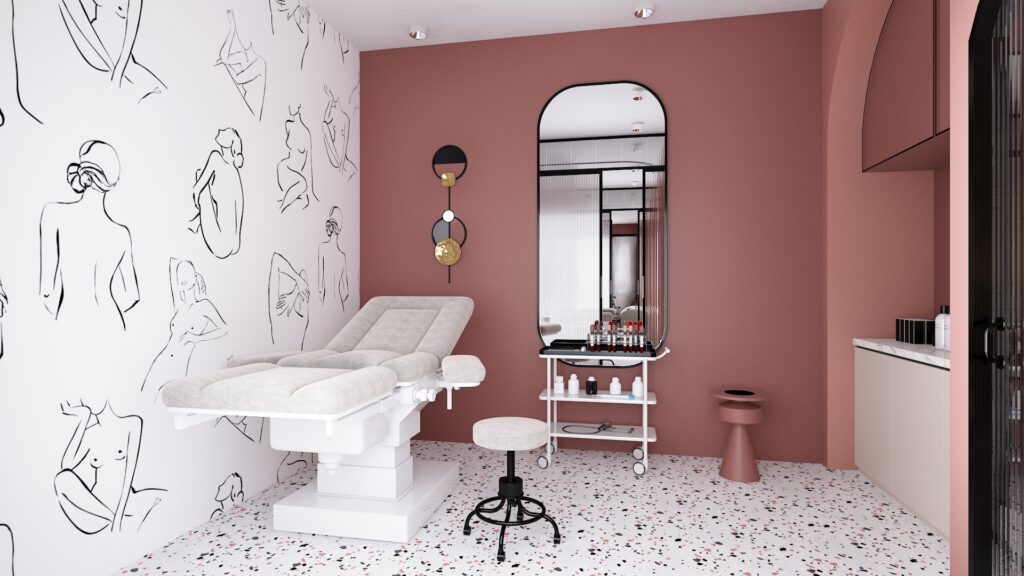 Beauty Saloon |  Italy — architectural visualization 3 by Arakot Studio