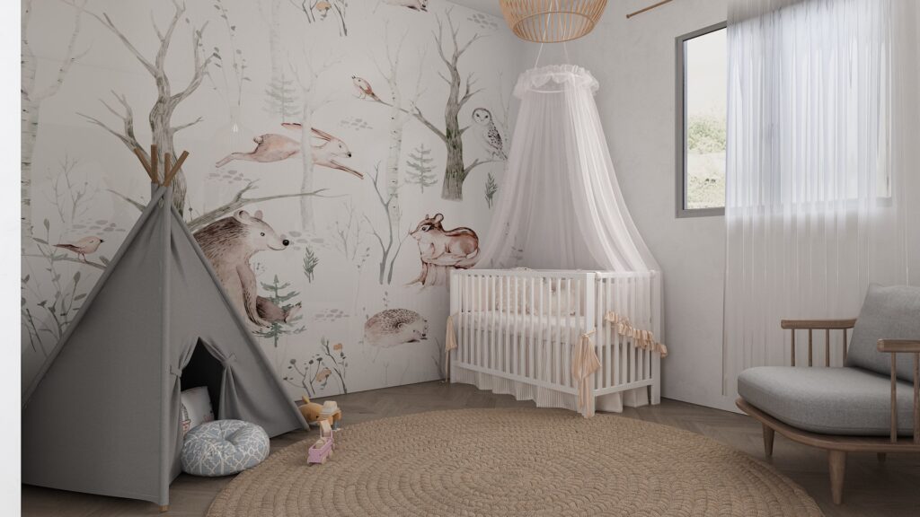 Kids Room |  USA — architectural visualization 1 by Arakot Studio