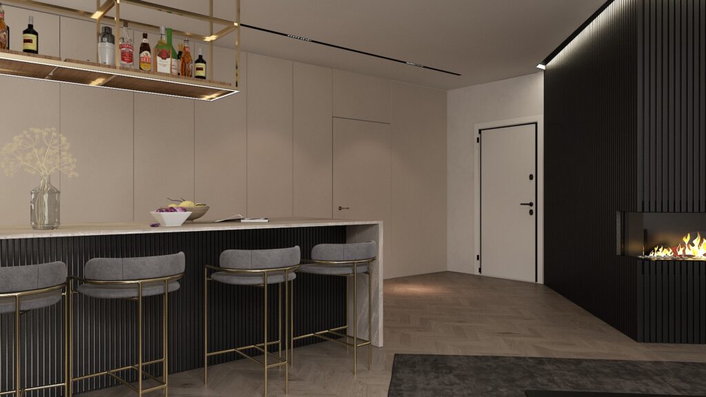Aparetment Interior Design |  USA — architectural visualization 3 by Arakot Studio