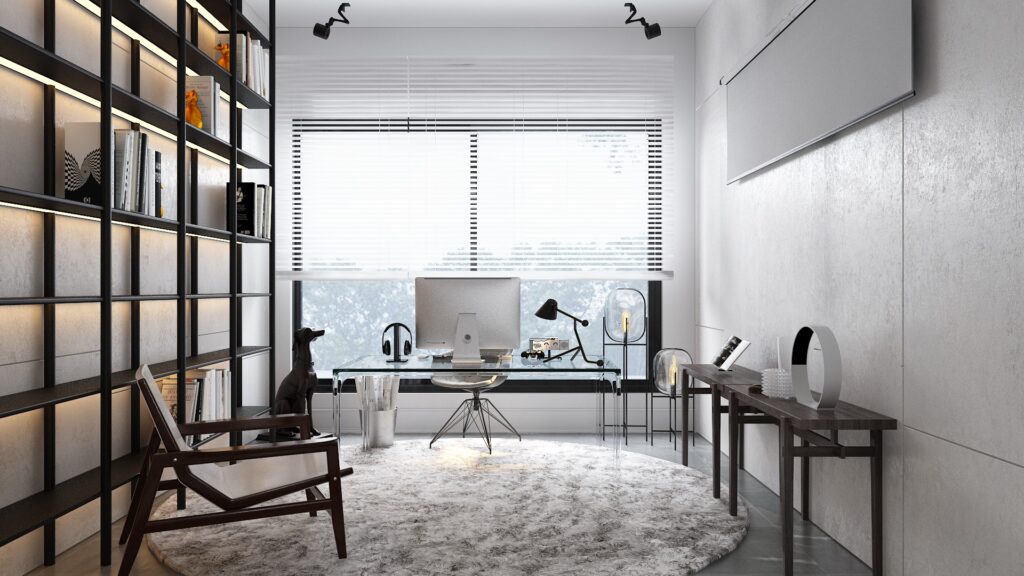 Study Room |  Spain — architectural visualization 1 by Arakot Studio