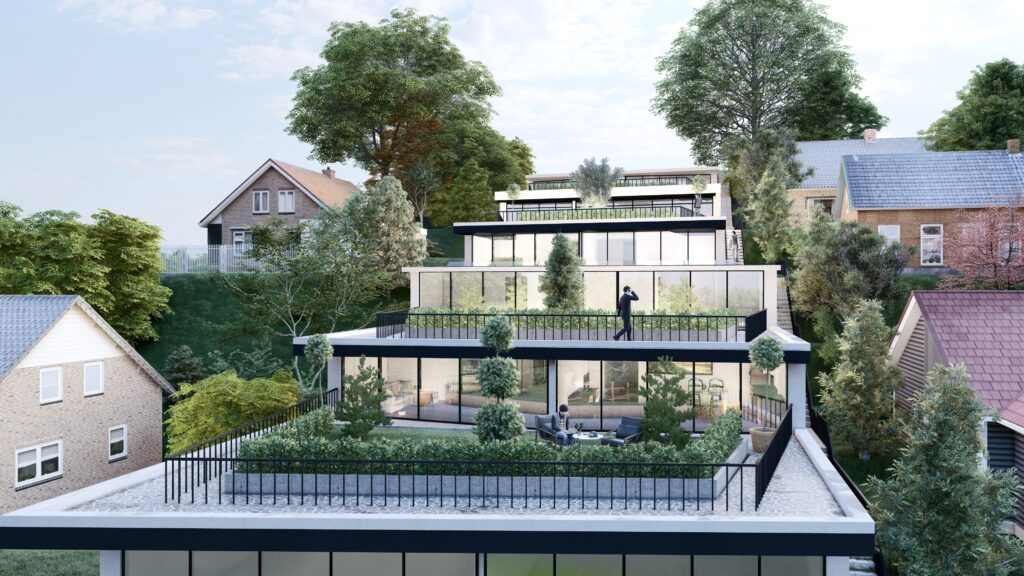 Villa Exterior Design |  Switzerland — architectural visualization 1 by Arakot Studio