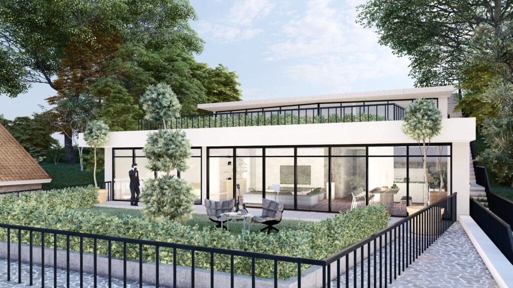 Villa Exterior Design |  Switzerland — architectural visualization 2 by Arakot Studio