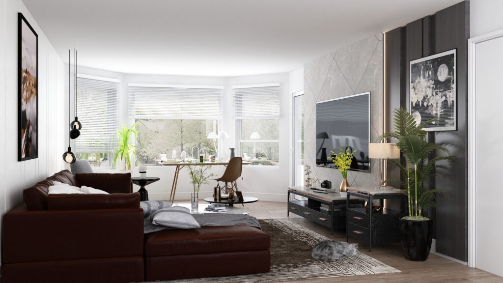 Livingroom Renovation |  Belgium — architectural visualization 1 by Arakot Studio