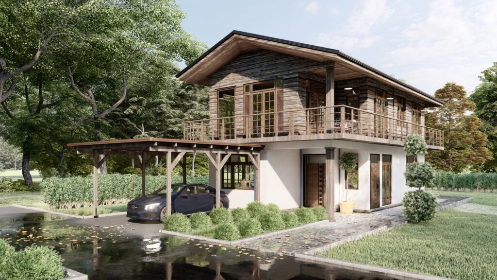 Mountain Villa |  Austria — architectural visualization 1 by Arakot Studio