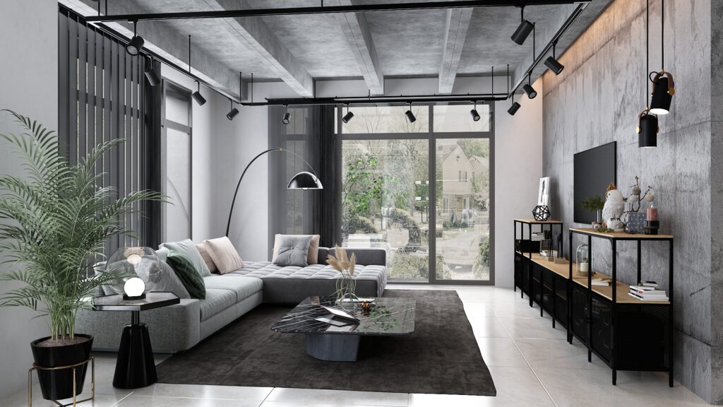 Industrial Interior Design |  BAE — architectural visualization 1 by Arakot Studio