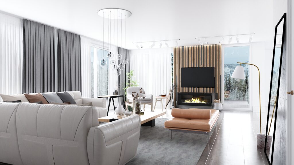 Villa Interior |  France — architectural visualization 1 by Arakot Studio