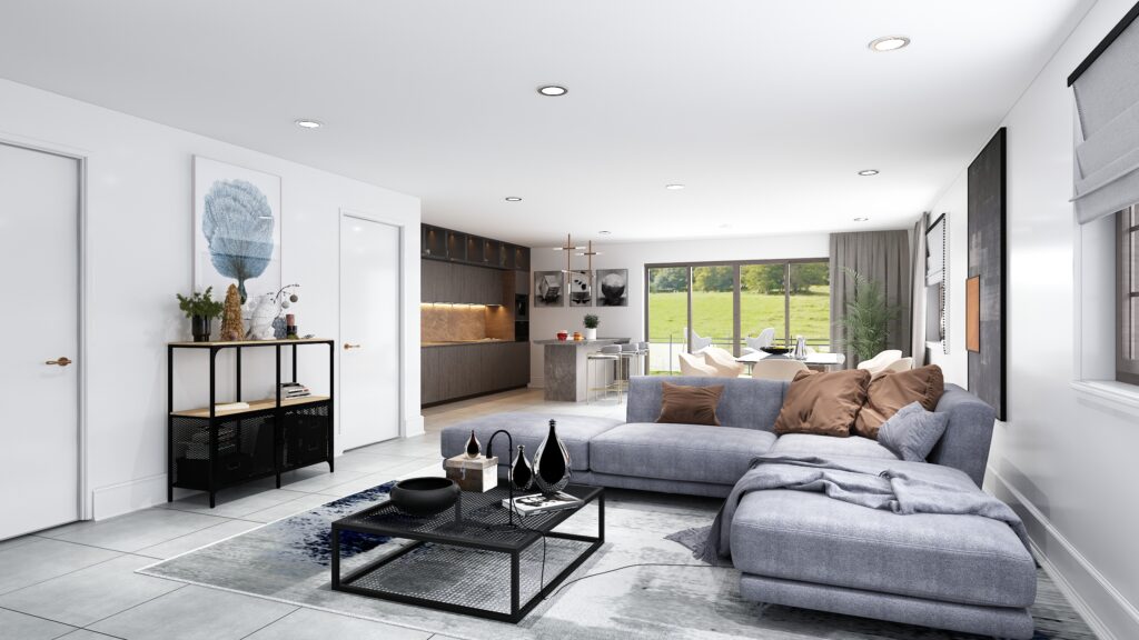 Villa Interior Design |  Switzerland — architectural visualization 2 by Arakot Studio