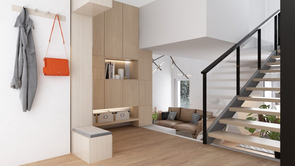 Living Room-Kitchen Design |  Switzerland — architectural visualization 2 by Arakot Studio