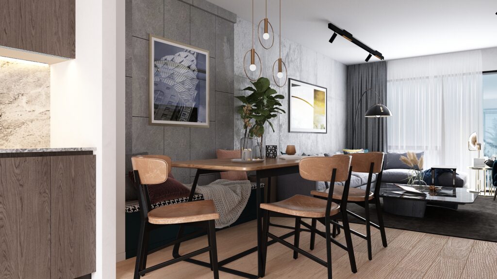 Apartment Interior Design |  France — architectural visualization 2 by Arakot Studio