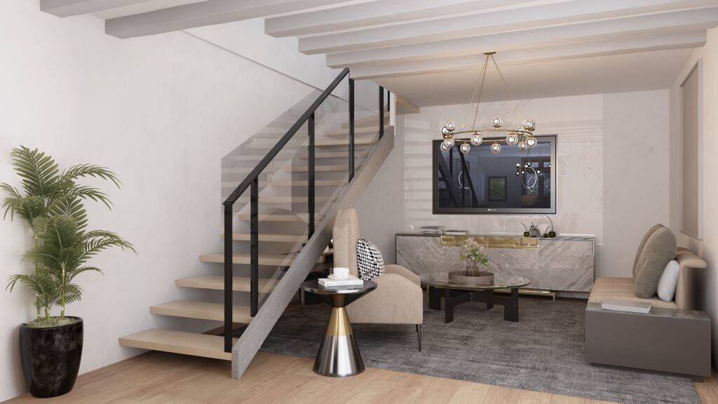 Villa Interior Desiagn |  Switzerland — architectural visualization 6 by Arakot Studio