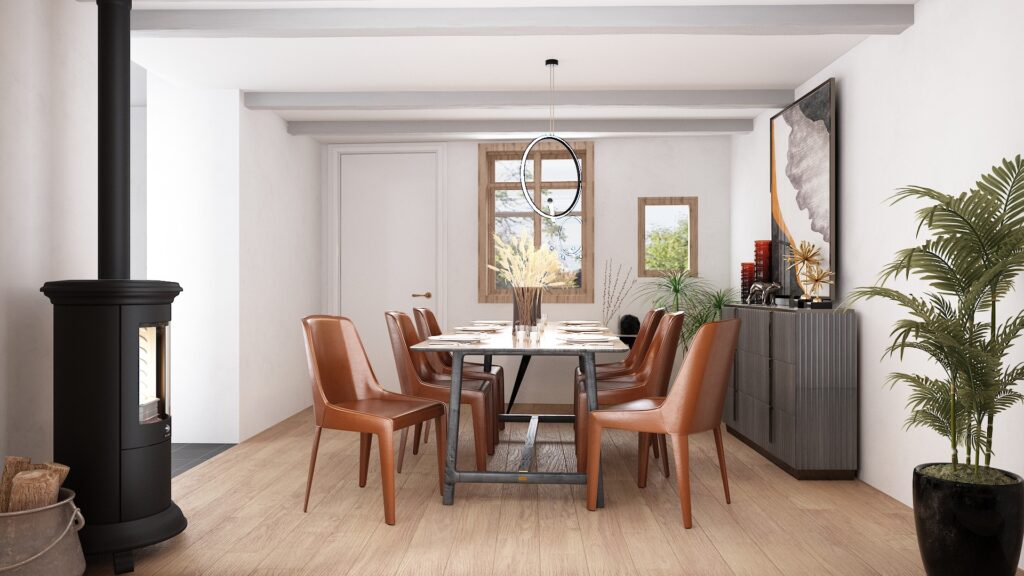 Villa Interior Desiagn |  Switzerland — architectural visualization 5 by Arakot Studio