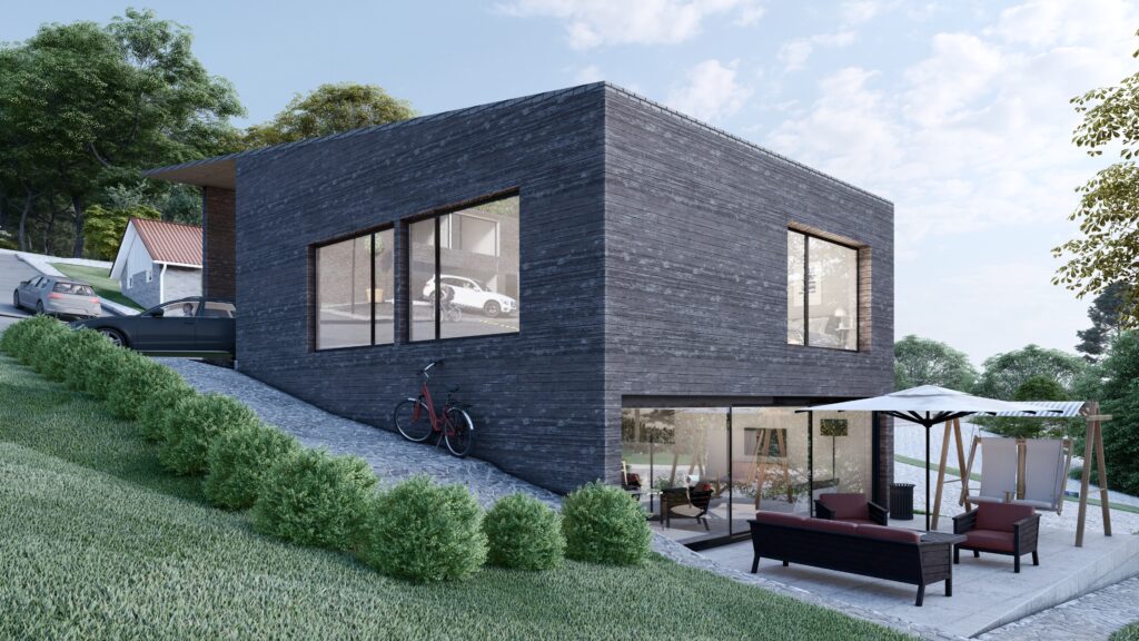 Villa Design |  Switzerland — architectural visualization 2 by Arakot Studio