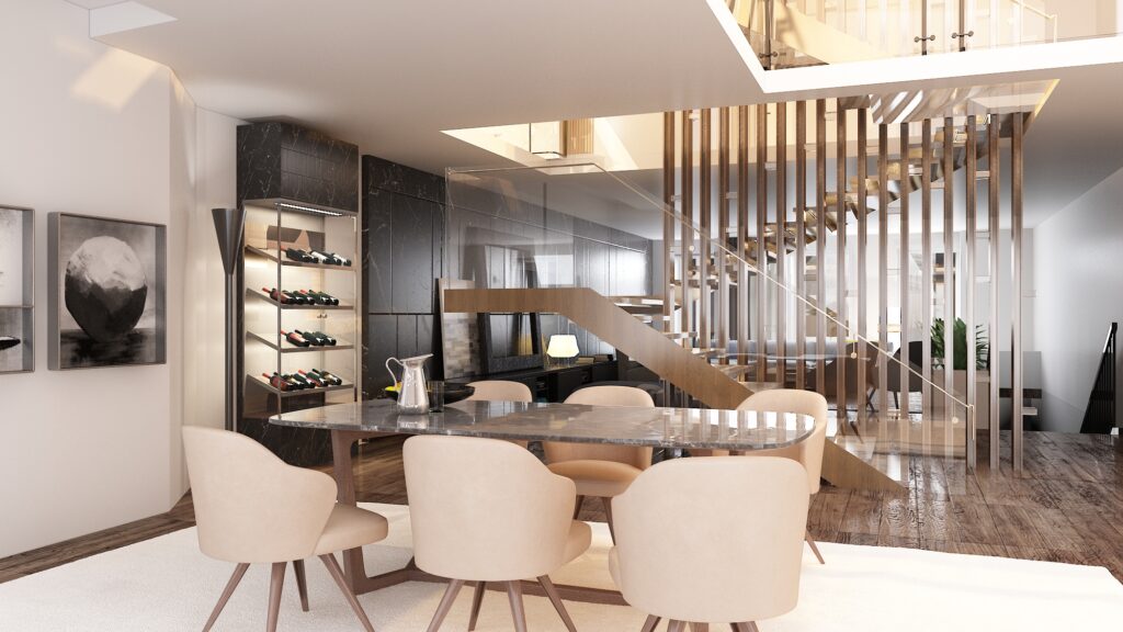 Villa Interior Renovation |  Switzerland — architectural visualization 1 by Arakot Studio