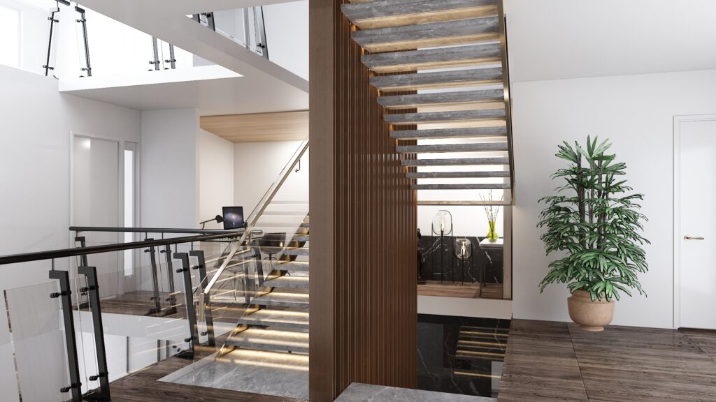 Villa Interior Renovation |  Switzerland — architectural visualization 6 by Arakot Studio