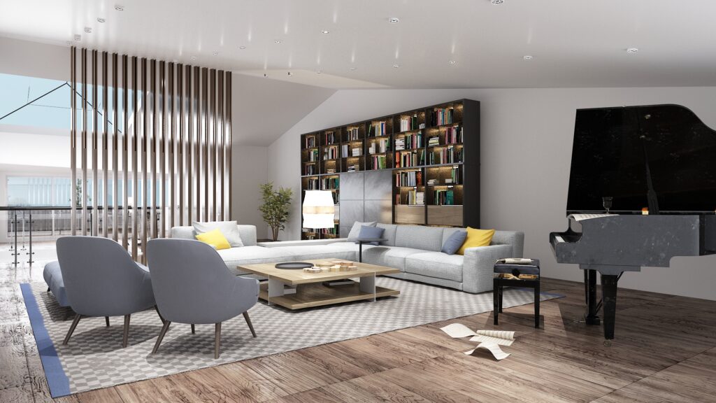 Villa Interior Renovation |  Switzerland — architectural visualization 5 by Arakot Studio