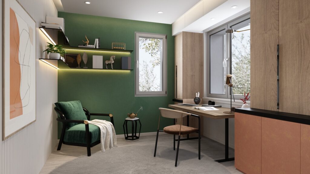 study room 2 |  germany — architectural visualization 2 by Arakot Studio