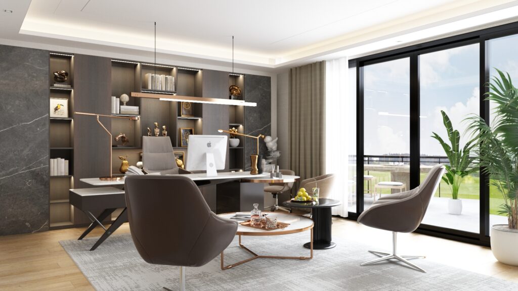 Study room |  england — architectural visualization 1 by Arakot Studio