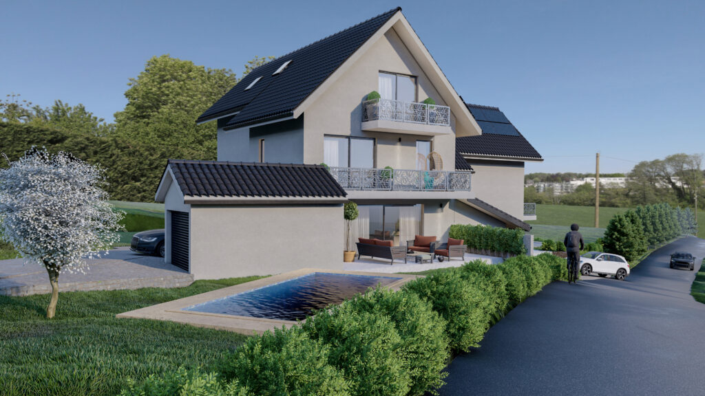 Vılla desıgn |  swıtzerland — architectural visualization 1 by Arakot Studio