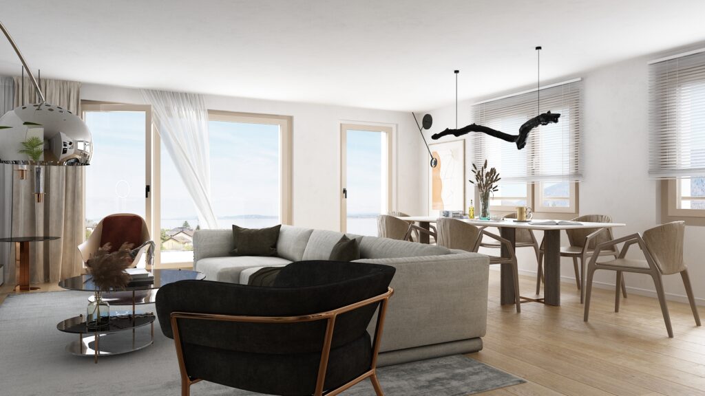  Lıvıng-Kıtchen desıgn 2 |  Italy — architectural visualization 2 by Arakot Studio