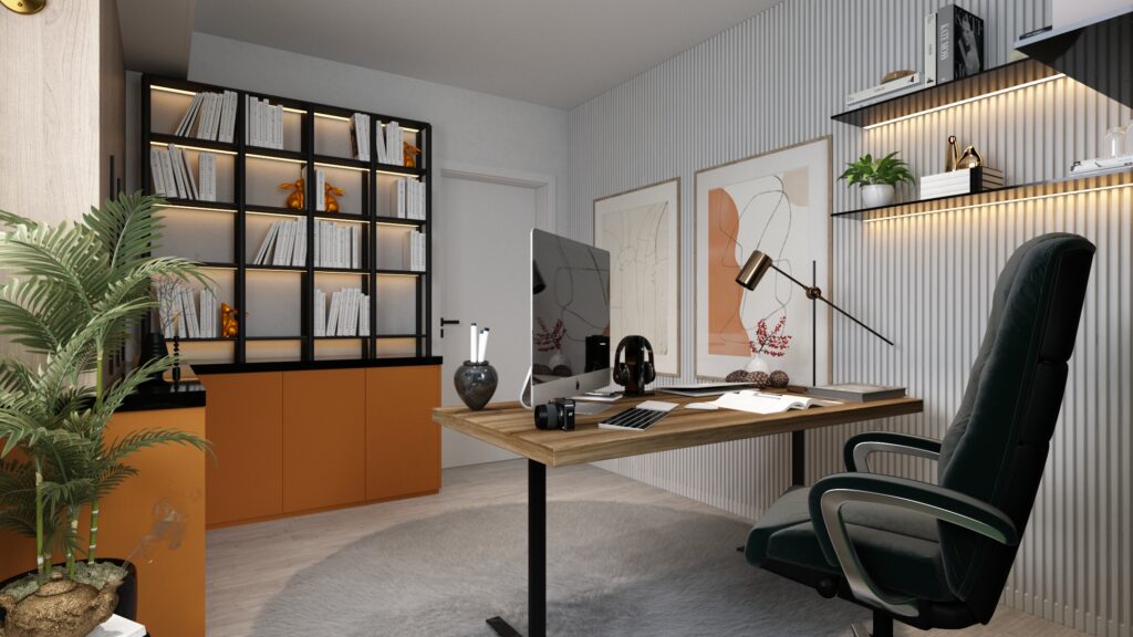 study room 1 |  germany — architectural visualization 2 by Arakot Studio