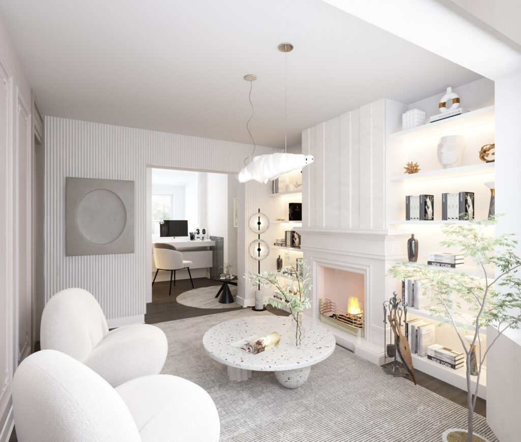  lıvıng room |  france — architectural visualization 1 by Arakot Studio