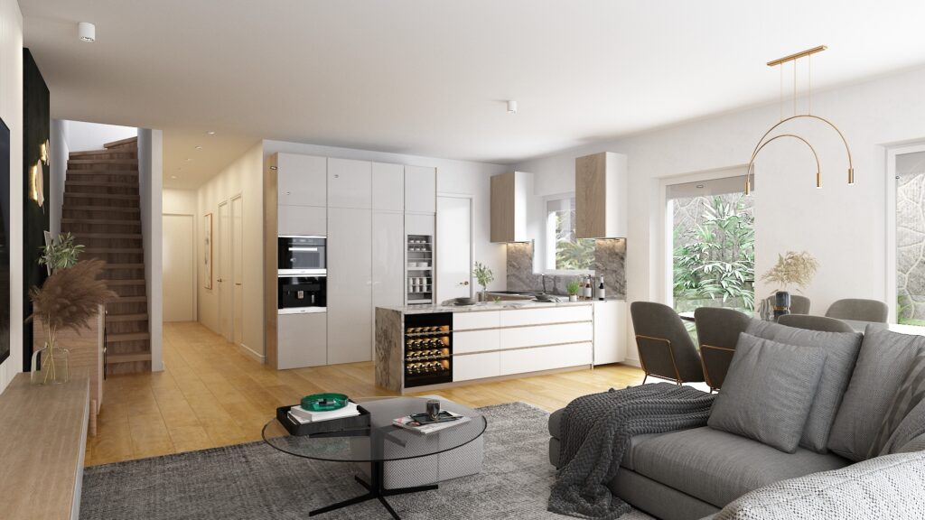  Lıvıng Room |  Italy — architectural visualization 2 by Arakot Studio